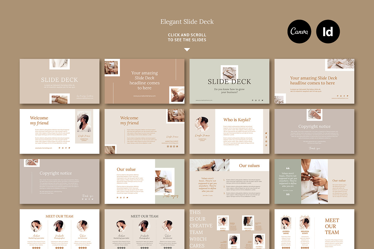 Webinar Course Slide Deck / Elegant, a Presentation Template by Mirazz (Photo 13 of 15)