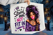 Born to Stand out PNG Goth Glam, a Seasonal Illustration by Canvas Craft (Thumbnail 1 of 6)