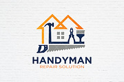 Handyman House Repair Logo, a Templates & Theme by Guavanaboy (Thumbnail 1 of 3)