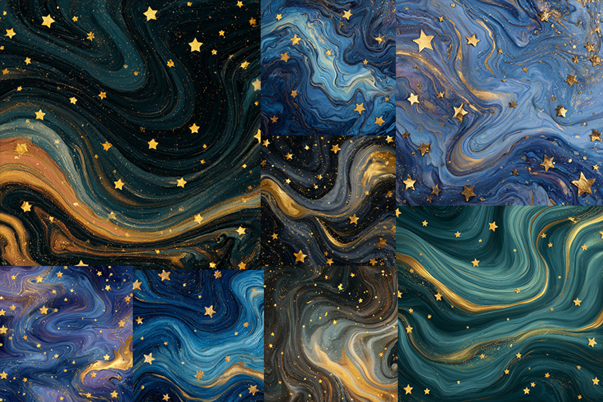 Swirls & Stars, a Background Photo by Picturesque Stories (Photo 2 of 7)