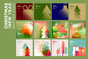 Christmas and New Year Cards, a Seasonal Illustration by PureSolution (Thumbnail 2 of 4)