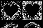 Silver hearts collection, a Pattern Graphic by ekmelica (Thumbnail 8 of 12)
