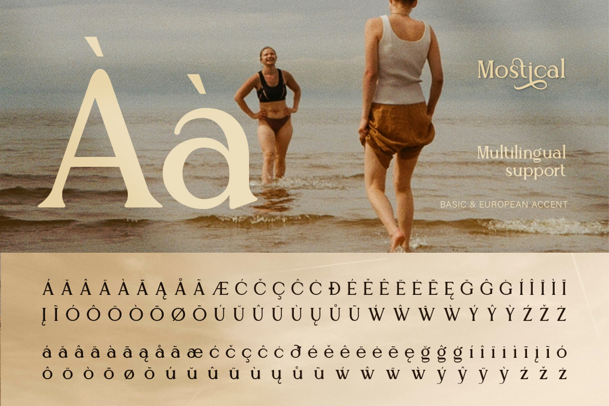 Mostical, a Font by Burntilldead (Photo 11 of 12)