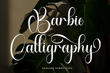 Barbie Calligraphy