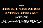 Qundurano - Sport Font, a Sans Serif Font by Iqsiart Studio (Thumbnail 5 of 6)