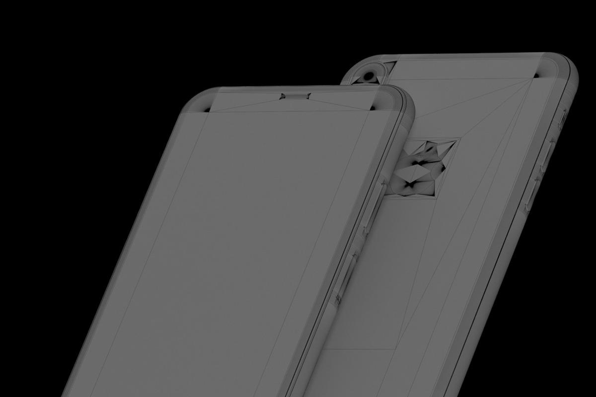 Apple iPhone X Silver and Space Gray, an Object 3D Model by 3D Models by Obshansky (Photo 14 of 16)