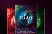 Space Nightclub Flyer, a Flyer Template by Graphicfy Templates (Thumbnail 1 of 2)