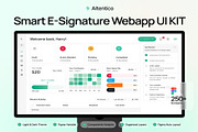Smart E-Signature Doc WebApp UI KIT, an UI Kit Template by Creative Perspective (Thumbnail 1 of 7)