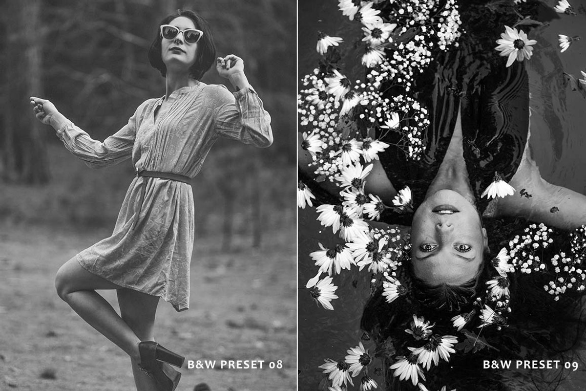 B&W Collection  Lightroom Presets, an Action Add-On by Art Zooted (Photo 9 of 9)