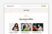 Elevate Life – Dietitian WP Theme, a WordPress Template by Your Theme Shop (Thumbnail 5 of 9)