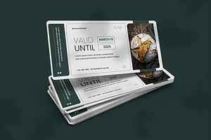 Breads - Gift Voucher, a Design Template by VUNIRA