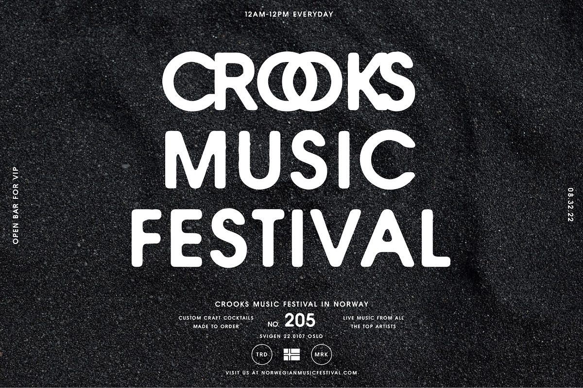 Cringe Sans - A Distressed Typeface, a Sans Serif Font by Bnick (Photo 8 of 14)
