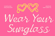 CS Renita Pixel, a Script Font by Craft Supply Co. (Thumbnail 3 of 8)