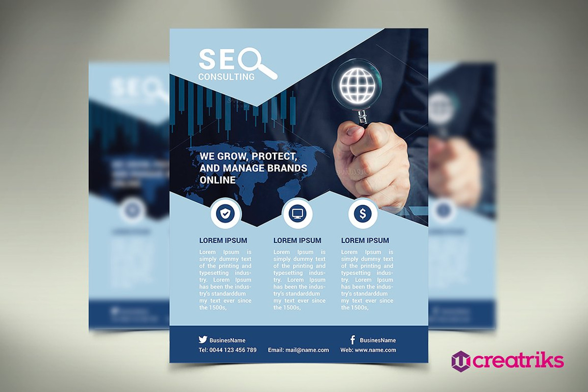 MultiPurpose Flyers - 6 Templates, a Flyer Template by Creatricks