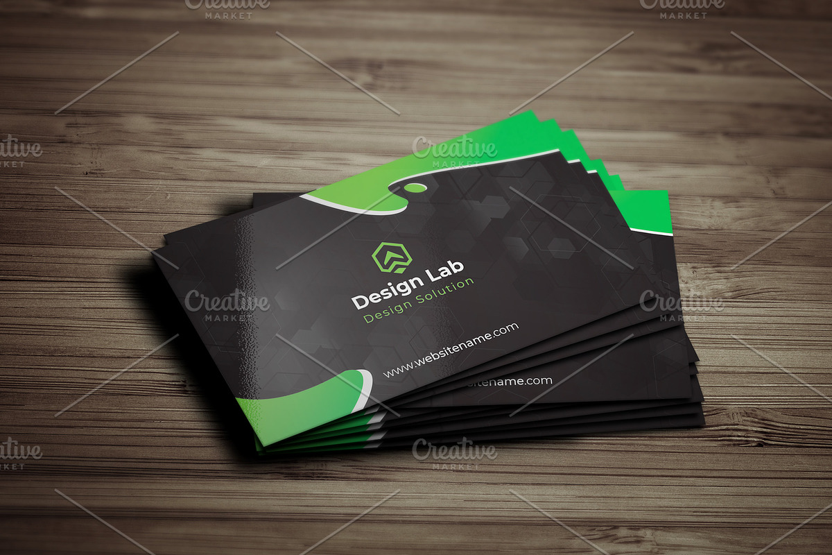 Business Cards, a Business Card Template by DesignsLab (Photo 1 of 12)