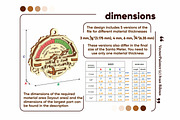 Santa Meter Ornament - Laser Cut, an Object Graphic by VectorPainter (Thumbnail 8 of 10)