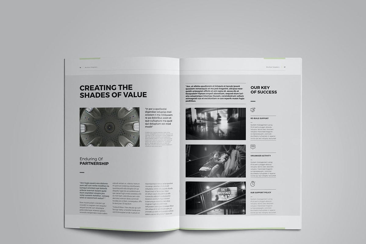 Olive Annual Report, a Brochure Template by Elite_Standard (Photo 9 of 14)