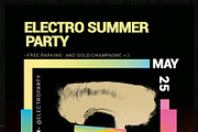Electro Summer Music Flyer, a Flyer Template by GraphicDiamonds (Thumbnail 6 of 6)