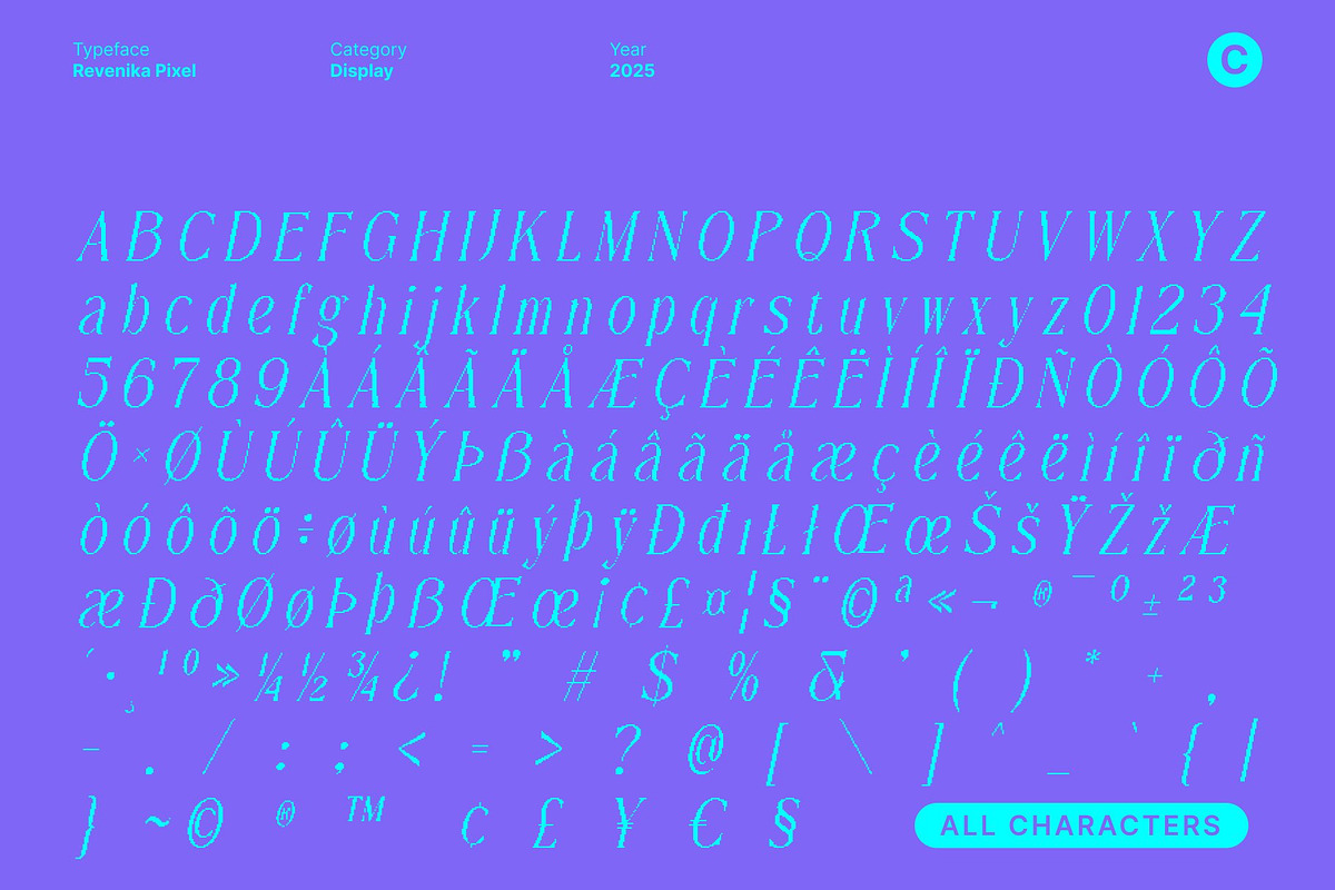 Revenika Pixel, a Sans Serif Font by Craft Supply Co. (Photo 8 of 8)