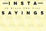 InstaSayings, an Object Graphic by Rhonna Designs (Thumbnail 1 of 3)