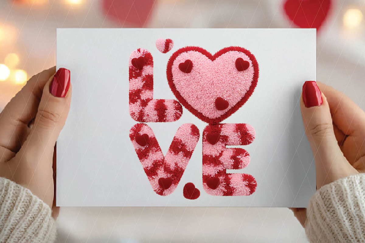 Faux Yarn Valentine Png Valentines L, an Illustration by DreamPrint404 (Photo 5 of 8)