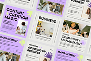 Digital Marketing Instagram Post, a Social Media Template by SquidPixey (Thumbnail 6 of 6)