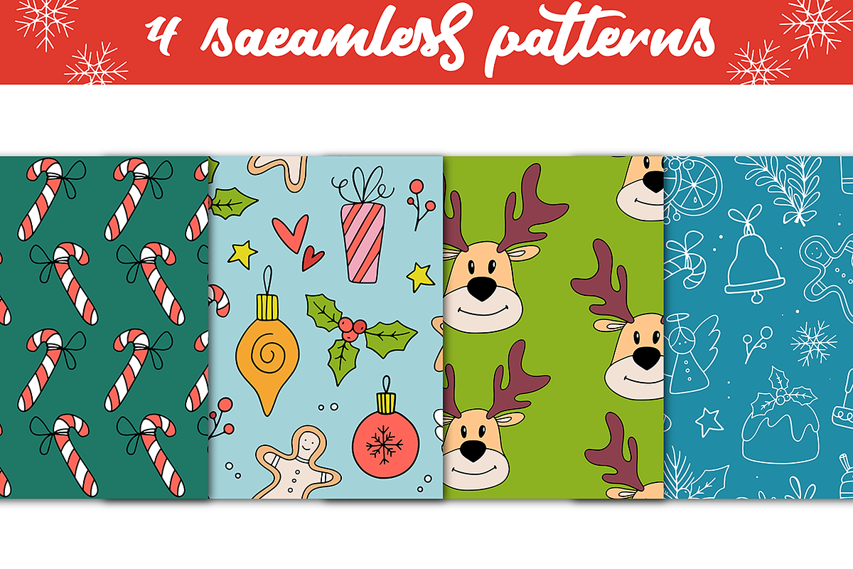 Winter Holiday Graphics Set, a Decorative Illustration by Anna Krestiannykova (Photo 13 of 15)