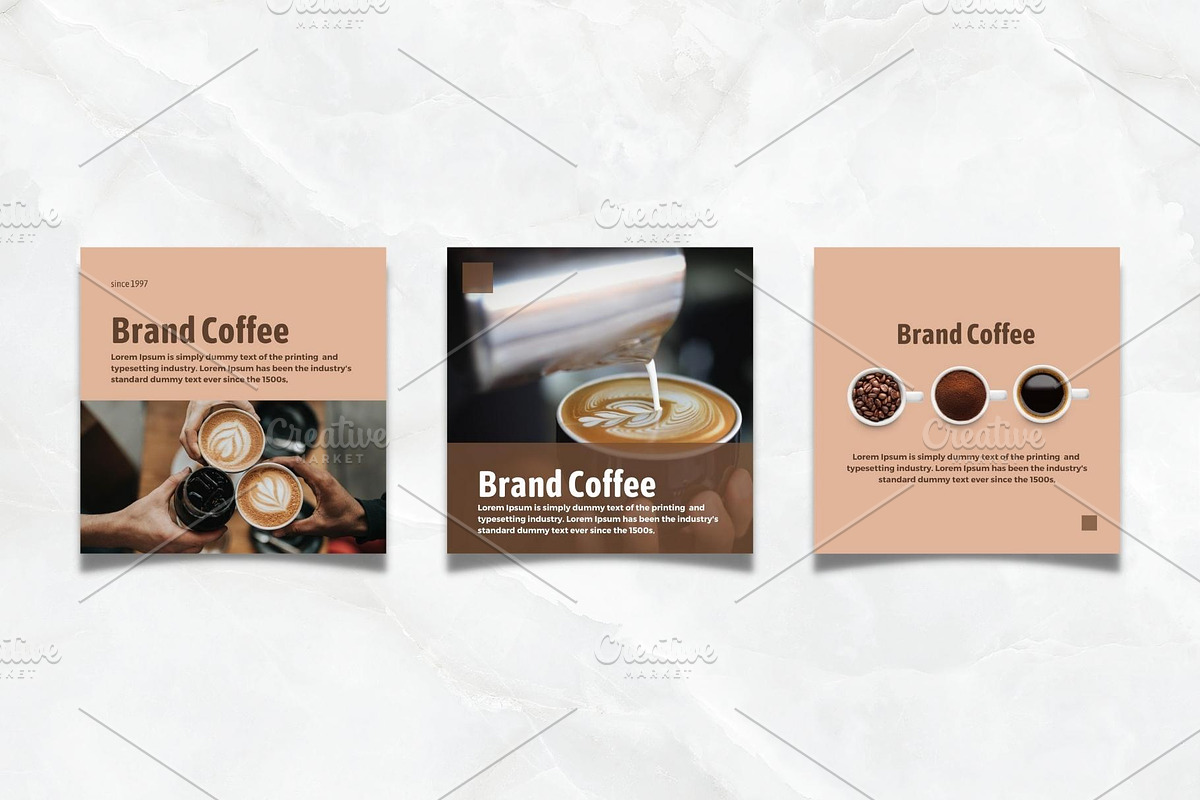 Brand Coffee - Social Media Template, a Social Media Template by Aji Gallery (Photo 10 of 19)