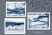NordicBlues Watercolor Pack, a Texture Graphic by Marmoris.Arts (Thumbnail 21 of 24)