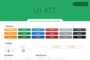 Lil UI Kit - PSD Vector UI Library, an UI Kit Template by Lil Squid (Thumbnail 2 of 5)