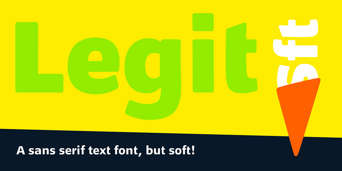 Legit Sans Soft, a Sans Serif Font by Finaltype (Photo 1 of 6)