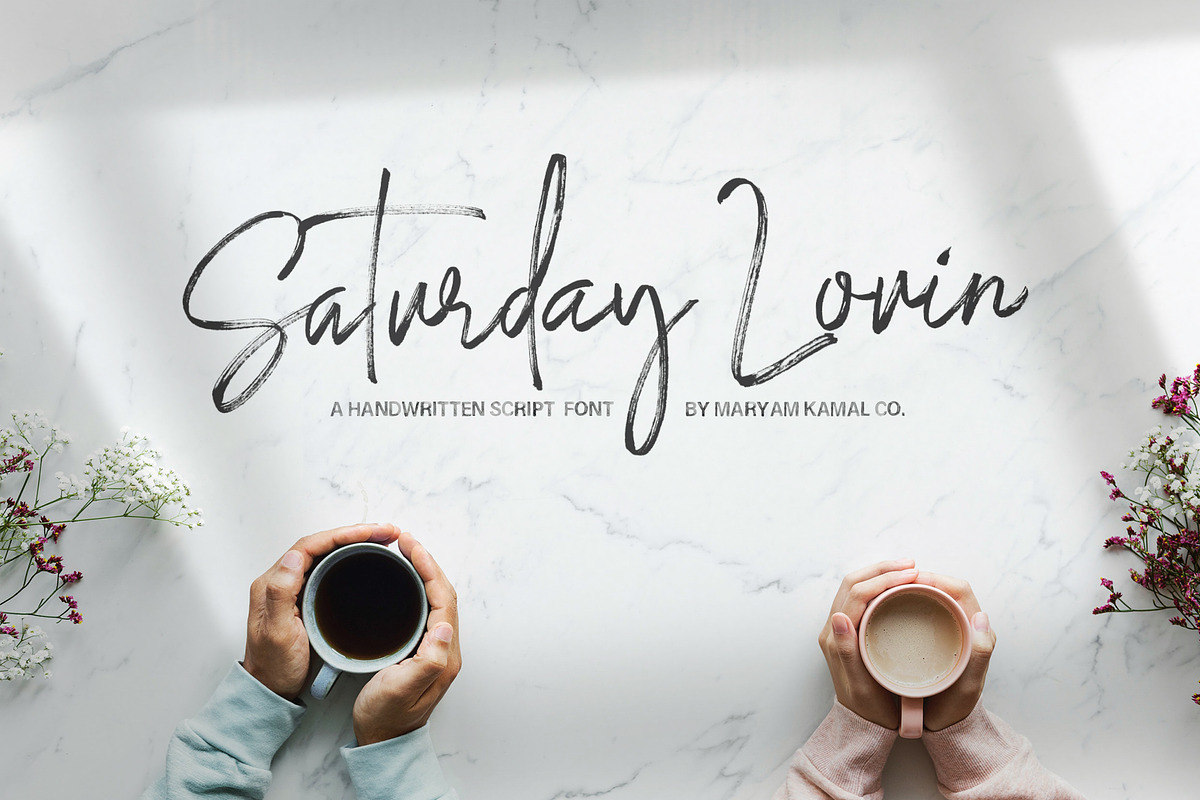 Saturday Loving Signature Font