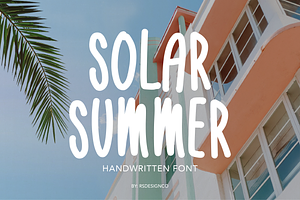 Solar Summer | Marker Sans