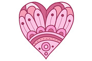 Hippie & Boho Heart, Procreate Stamp, a Brush Add-On by Sense Library (Thumbnail 5 of 19)