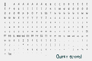 Quirky Hand-lettered Font, a Handwritten Font by Groovy Fonts by Mindy (Thumbnail 6 of 6)