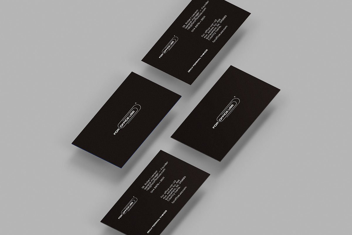 For office business cards template, a Card Template by Srg® (Photo 3 of 4)