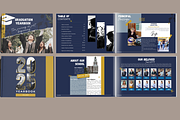 Digital Yearbook Scrapbook Template, a Marketing Template by MDHouse12 (Thumbnail 2 of 4)