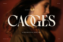 Caoges – Luxury Contrast Serif Font