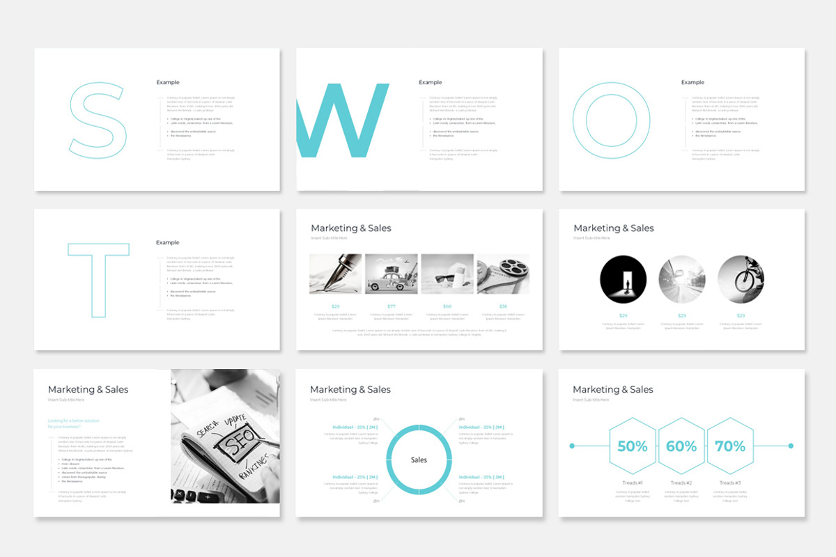 Business Presentation Bundle, a Presentation Template by WhiteGraphic (Photo 9 of 15)