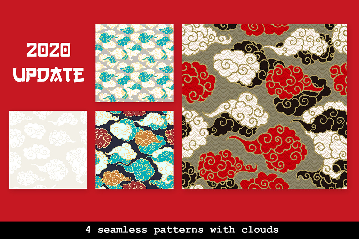 Chinese Dragon Vector Illustrations, a Background Graphic by ilonitta (Photo 14 of 14)