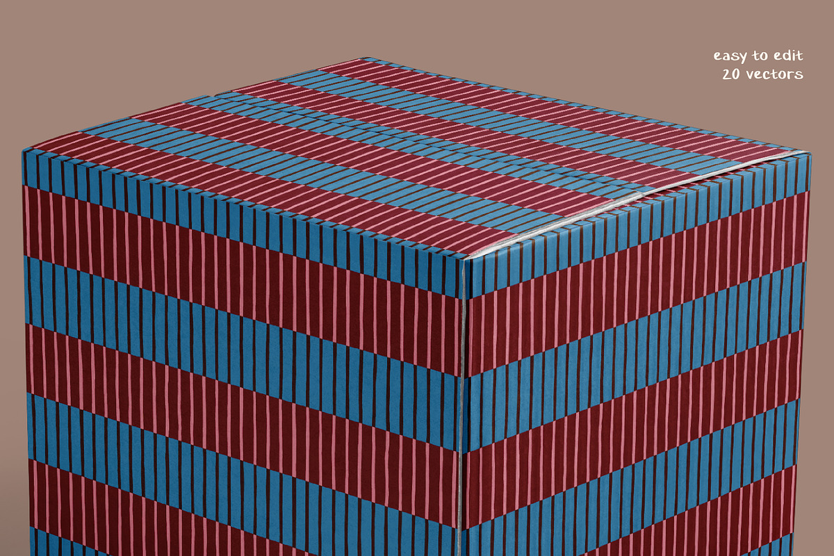 Geometric seamless patterns set, a Pattern Graphic by Good Studio (Photo 5 of 13)