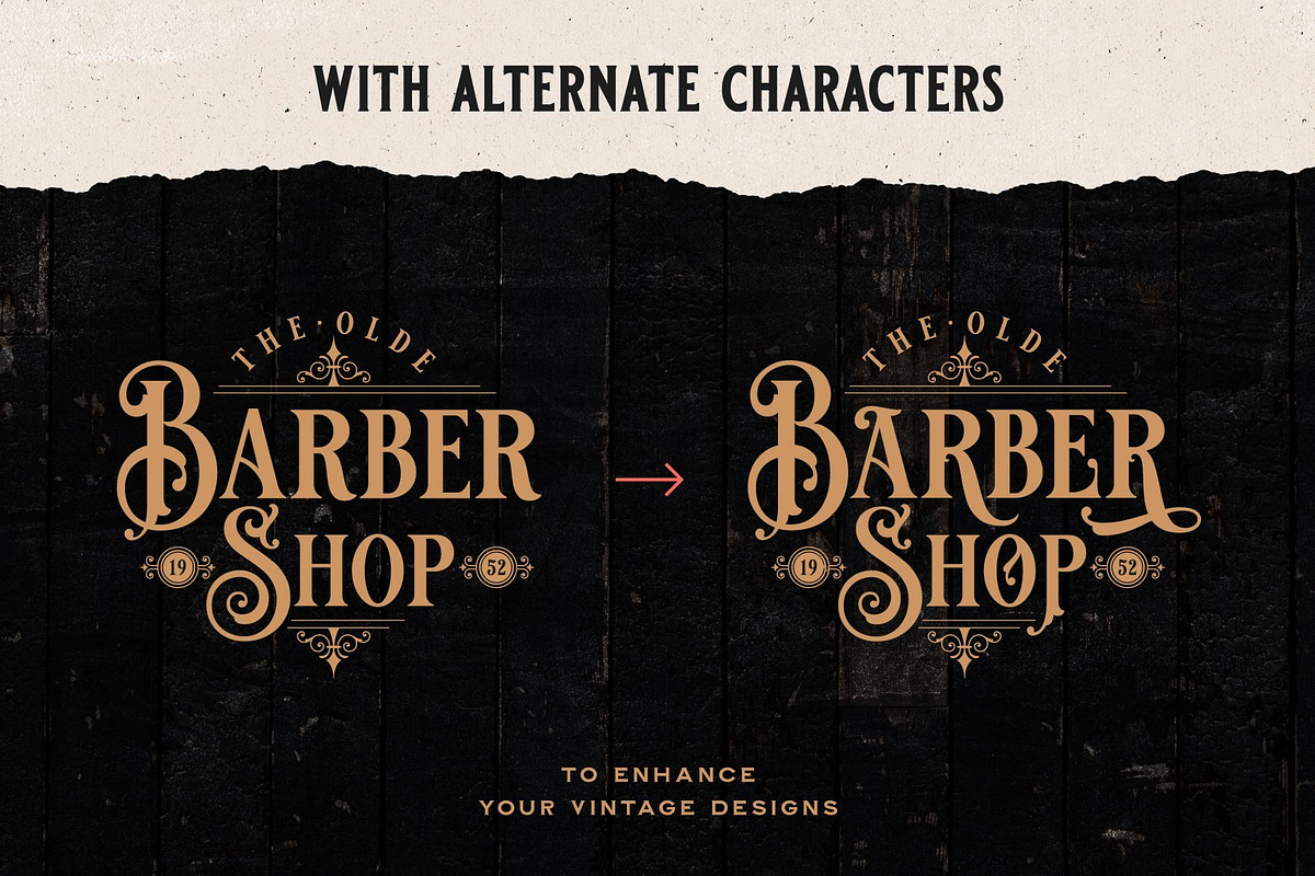 Vintage Font Bundle, a Font by Heritage Type Co. (Photo 6 of 9)