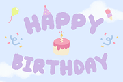 Cloudy - Cute Decorative Font, a Symbol Font by Kanink Studio (Thumbnail 7 of 15)