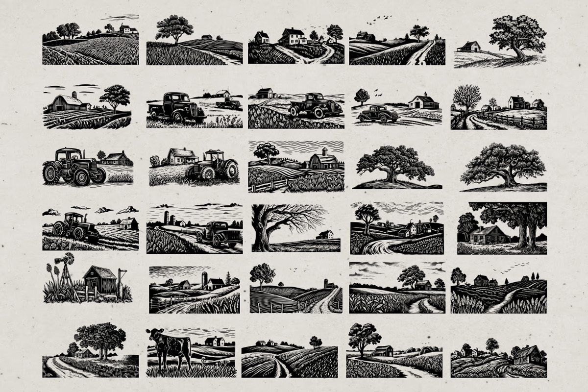 600 Farming illustrations, an Illustration by Nocturnal Wolf (Photo 11 of 23)