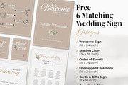 Beige Wedding Website Invitation, a Landing Page Template by Everyday Perfection (Thumbnail 9 of 13)