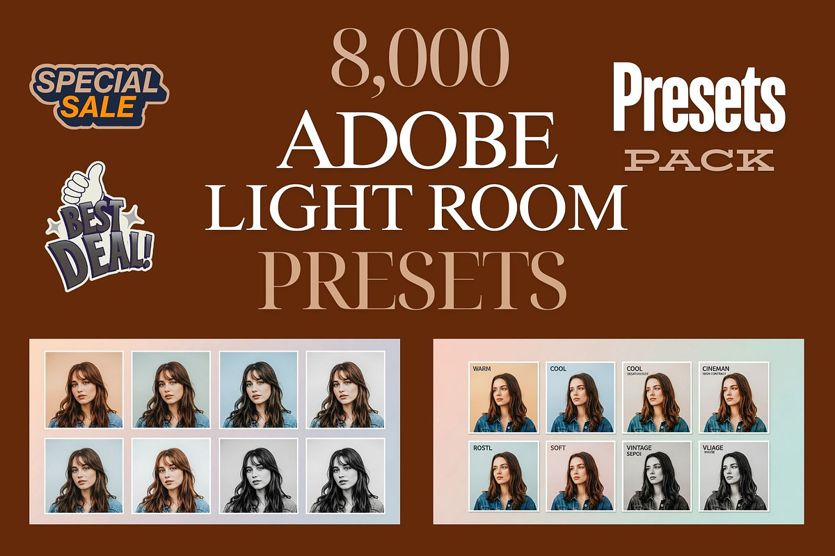 Preset Bundle Of 8,000 Soft Matte, a Preset Add-On by Aban's World (Photo 1 of 64)