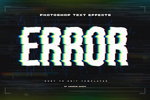 Glitch Text Or Logo Effects