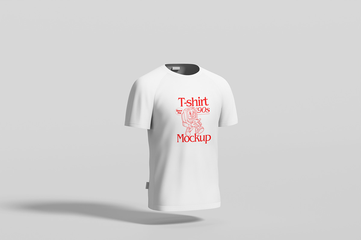 High-Quality T-shirt Mockup, a Shirt Mockup by safrizalstudio (Photo 2 of 5)