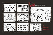 Day of the Dead Papel Picado, a Graphic by KLUGE+CO (Thumbnail 4 of 5)