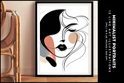 Minimalist Portraits, a Decorative Illustration by Digital Art Creations (Thumbnail 4 of 8)
